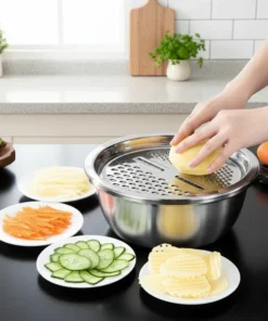 Stainless Steel 3 in 1 Vegetable Cutter