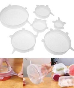 Alternative view of Reusable Silicone Cover Stretch Lids