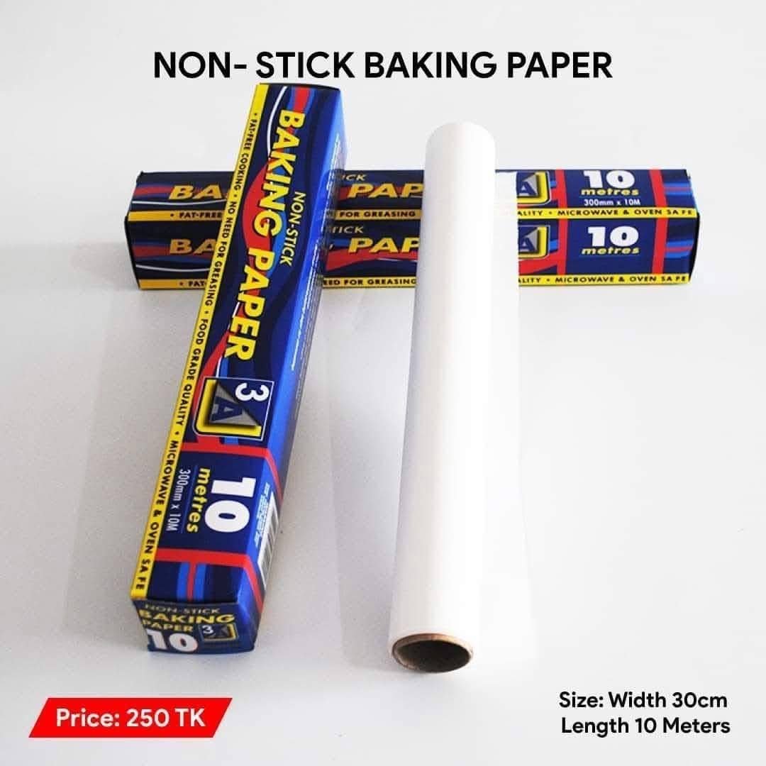 Non Stick Parchment Baking Oil Paper Sheets - 10 Meters - Image 2